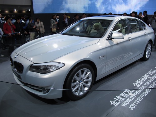 BMW 535Li world premiere