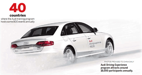 Audi trains generations to drive