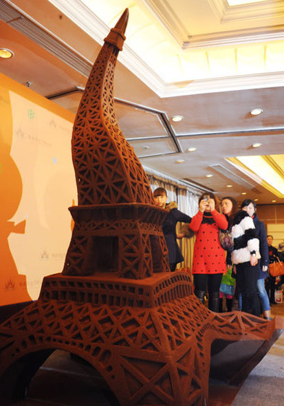 Chocolate carnival kicks off in Shanghai