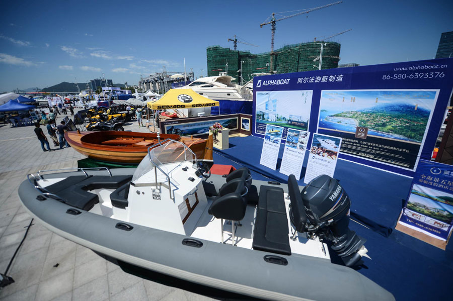 2013 China Intl Boat Show kicks off in Zhoushan