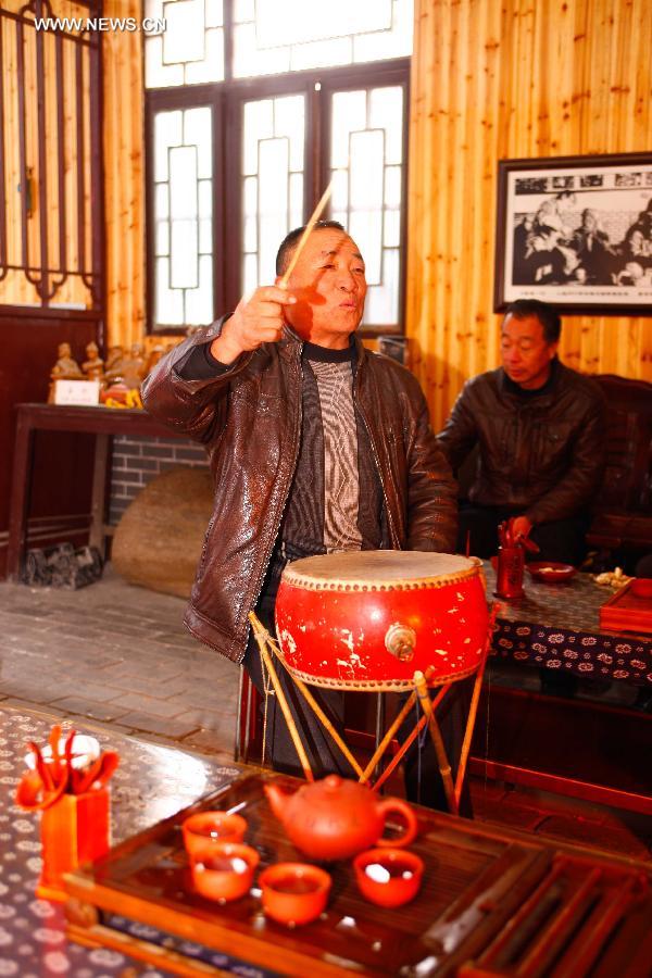 Old fashioned tea house seen in Anhui