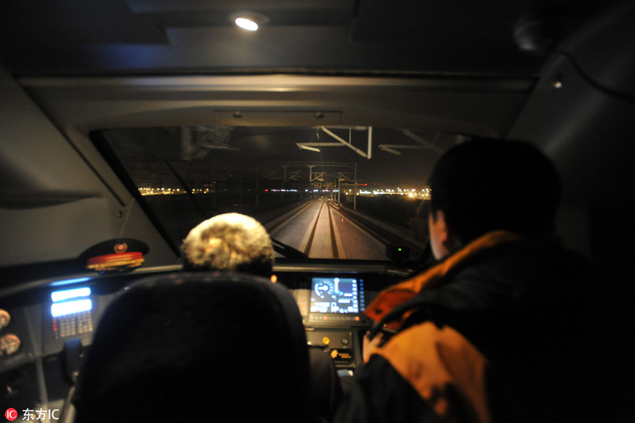 An empty train keeps passengers safe