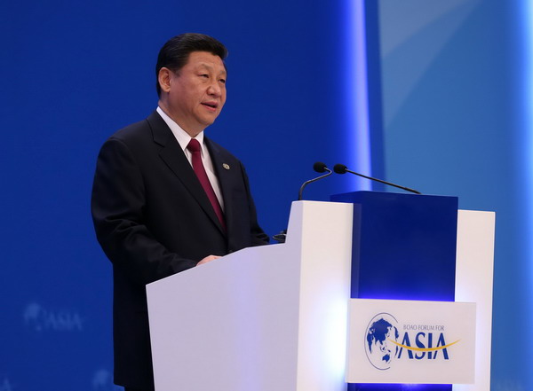 President Xi delivers message of peace, openness