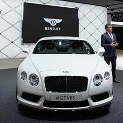 Bentley in high gear despite fall in sales