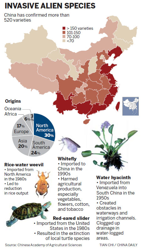 Alien species a growing menace: experts