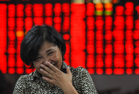 China stocks rebound after IMF forecast