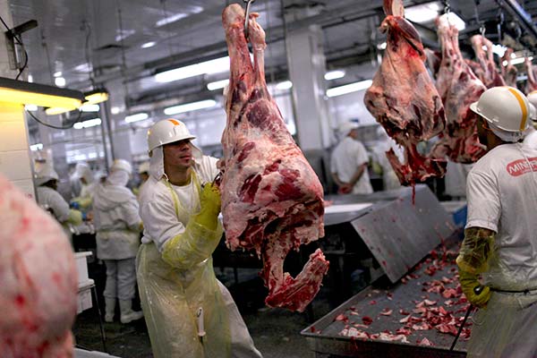 Brazil now China's biggest source of beef imports