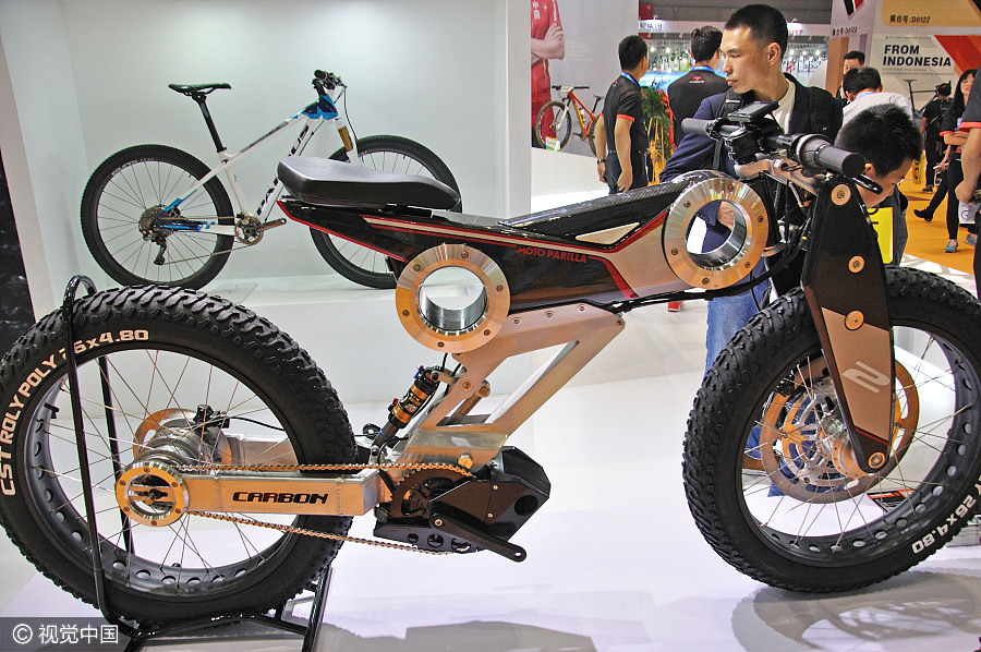 Bicycle-themed expo kicks-off in Shanghai