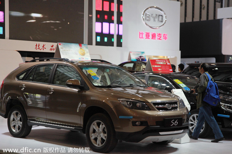 Top 10 best-selling SUVs in Chinese mainland