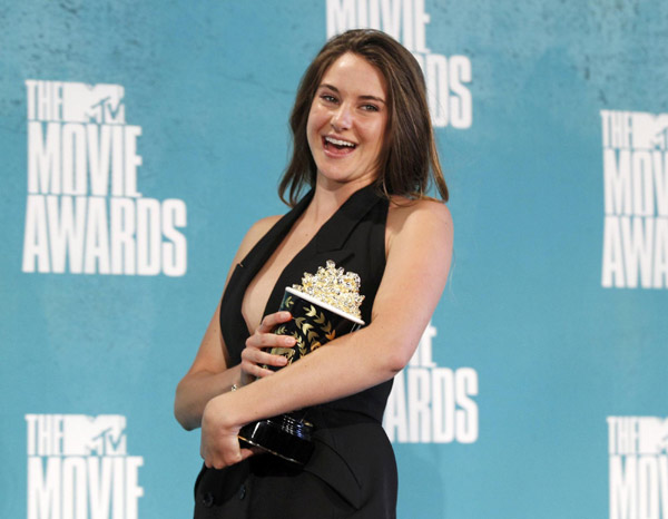 Celebrities attend 2012 MTV Movie Awards in Los Angeles