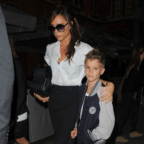 Romeo Beckham won't appear in Vogue