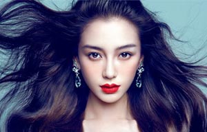 Angelababy poses for BAZAAR Jewelry