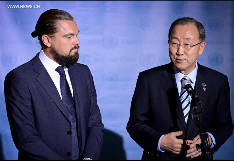 Leonardo DiCaprio named UN Messenger of Peace