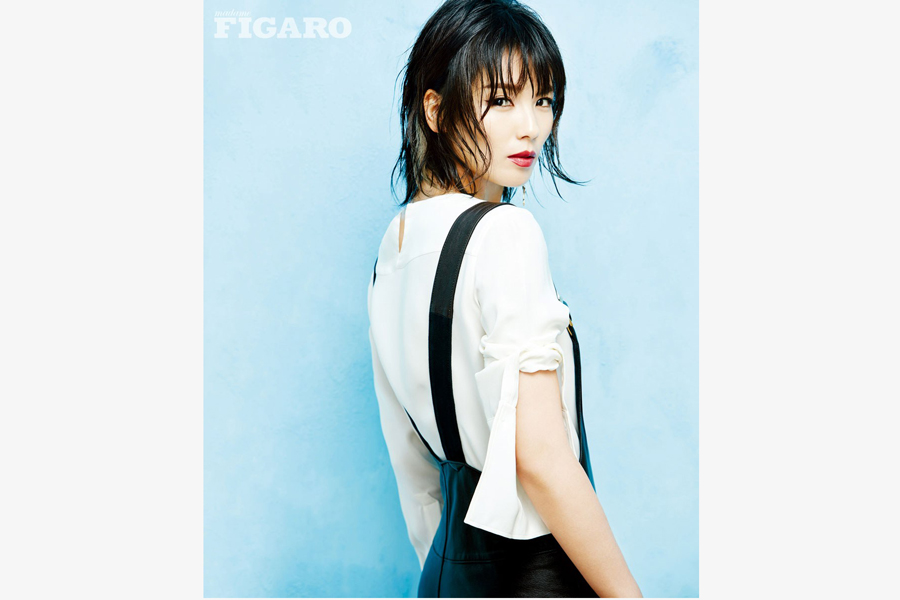 Actress Liu Tao poses for 'Figaro' magazine