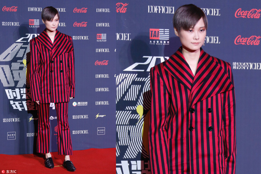 Chinese stars shine at the 2017 L'officiel Fashion Night