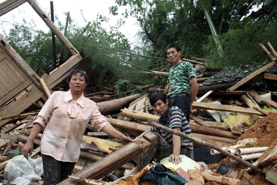 Landslides wreak havoc in mountainous regions