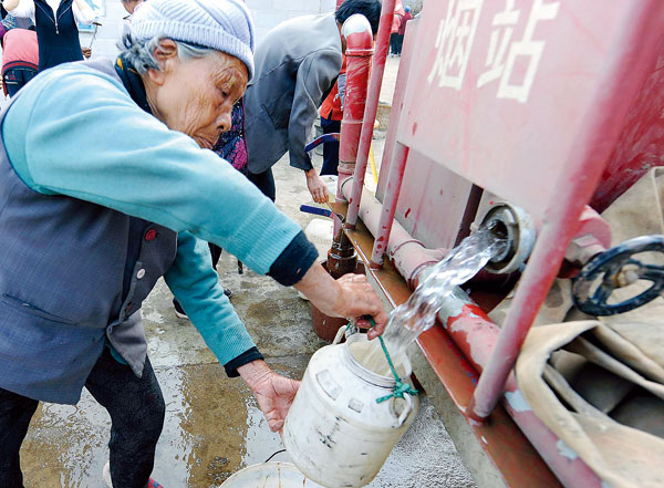 Only drops of hope in drought lands