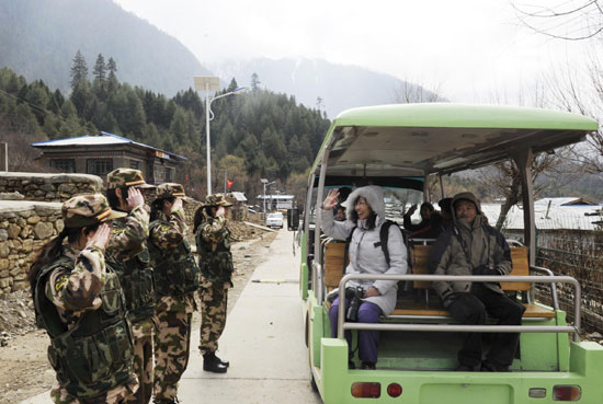 All-women border police station in Tibet