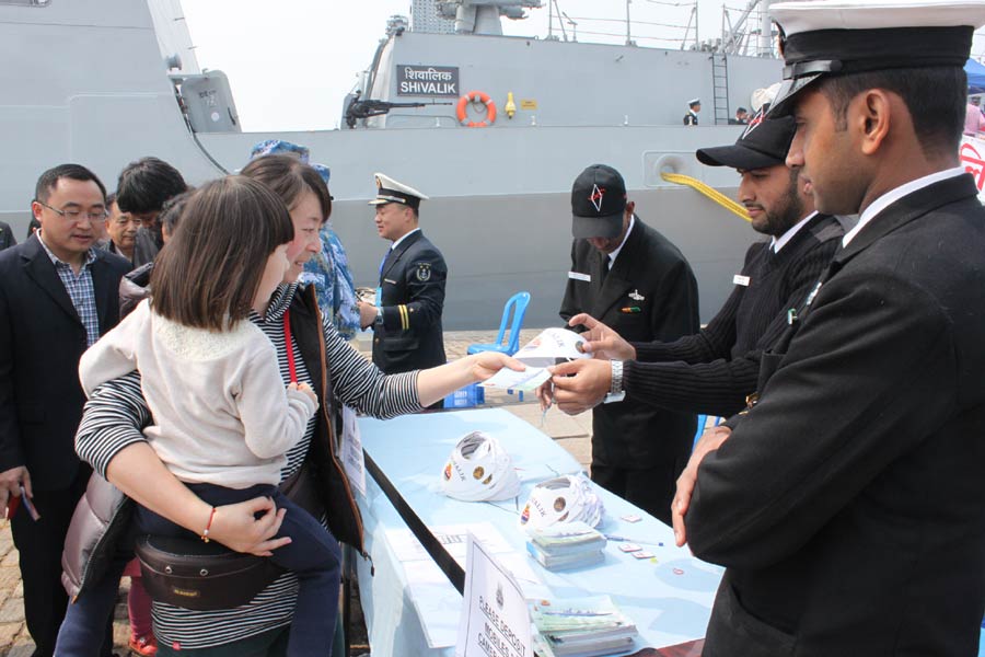 Navy ships open to the public