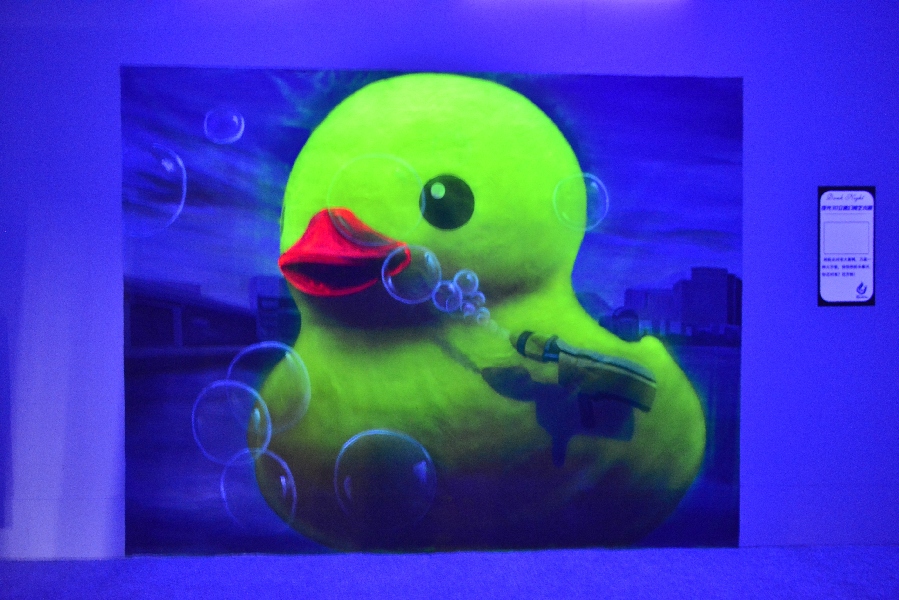 3D luminous art show in Guangzhou