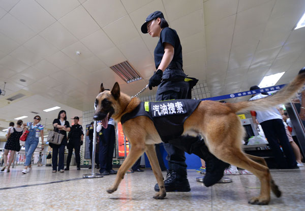 Security boosted at capital's subway amid safety campaign