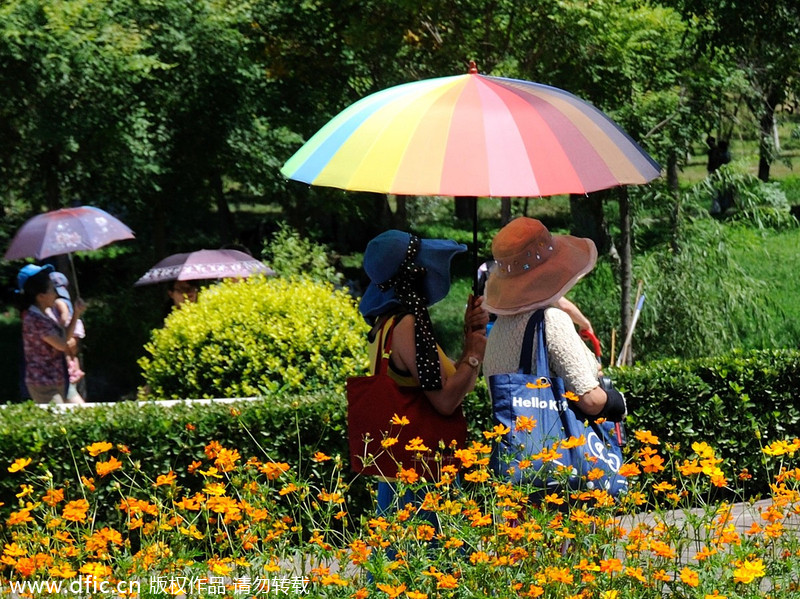 Heat wave hits Beijing