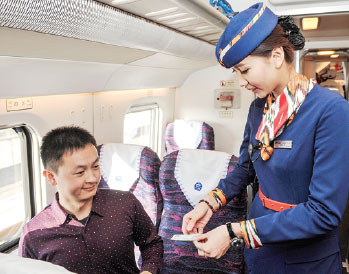 Xinjiang shifts into top gear with high-speed rail