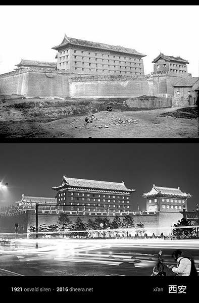 Now and then: Photos of same spot reveal changes in China