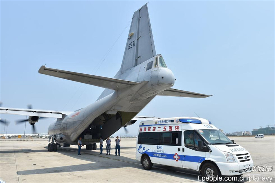 PLA carries out historic medical mission in South China Sea