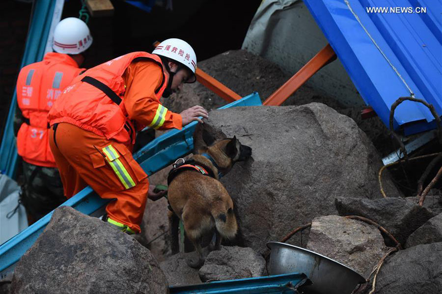 41 missing as landslide hit hydropower station in SE China