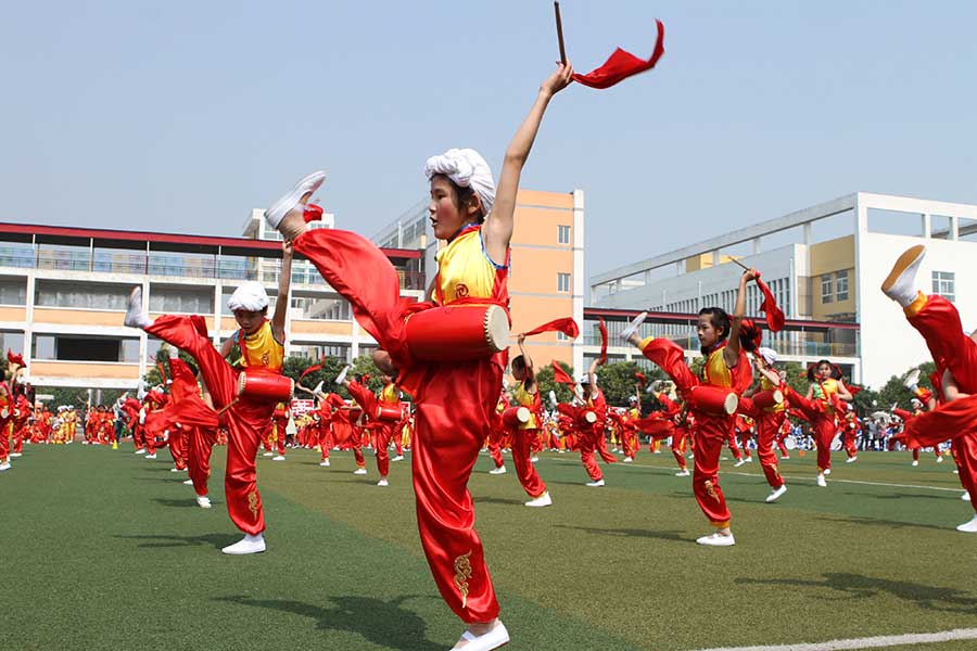 From cooking meal to catwalk, how students mark Children's Day