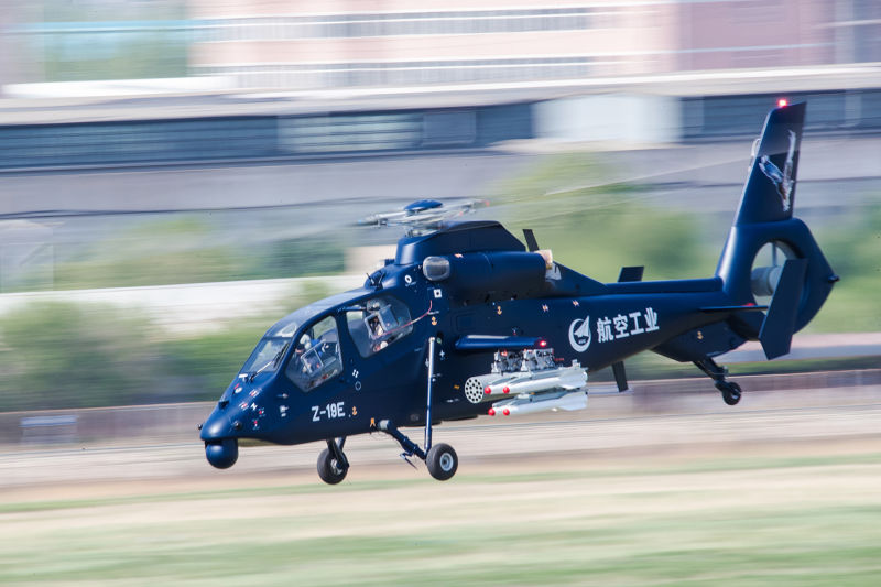 Homemade armed helicopter Z-19E takes maiden flight