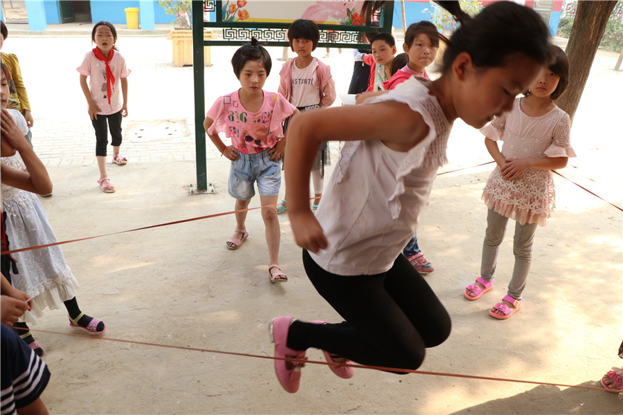 Fun and games in rural playgrounds