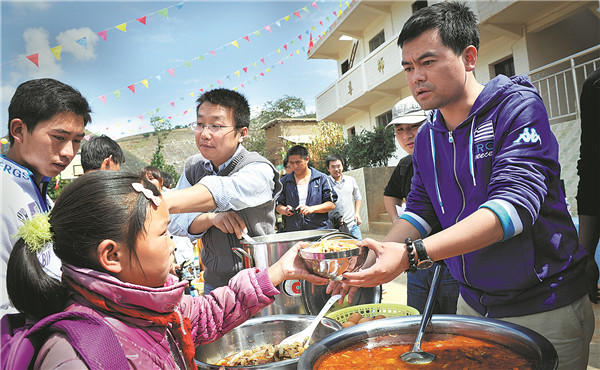 Providing food for thought in China's rural schools