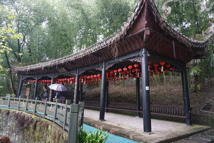 Scenery of Qianyang ancient town in Hunan