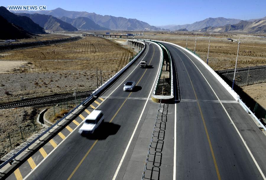 Development of transportation in Tibet over past 5 decades