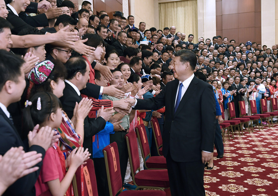 Xi's Moments in Tianjin