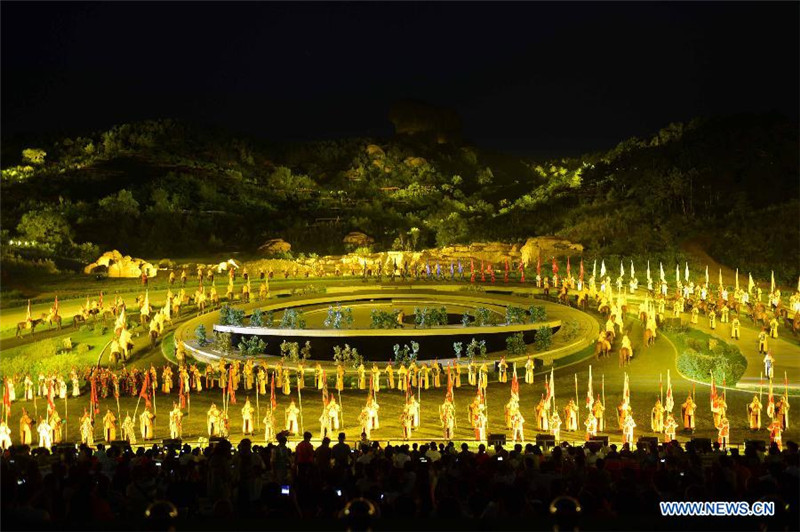 Kangxi ceremony performed in Chengde, N China