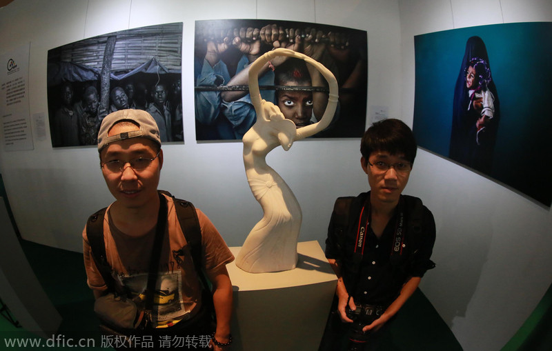 Winning photography works on display in Changsha