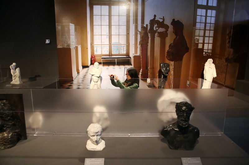 Rodin's sculptures on display in Beijing