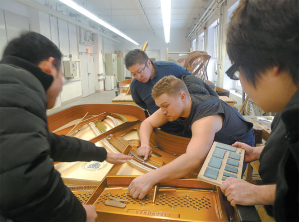 Local pianos hit the right note