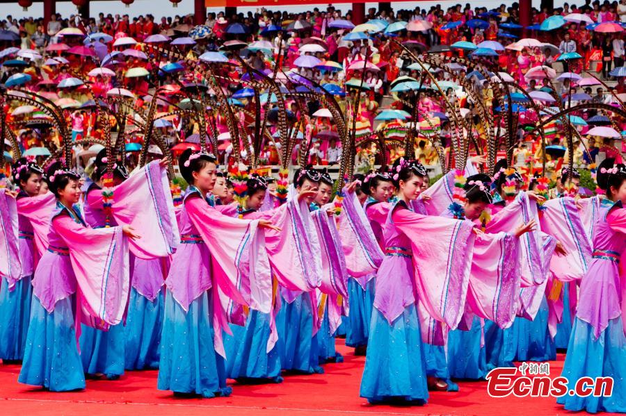 Ceremony held to mark 1,055th birthday of goddess of the sea