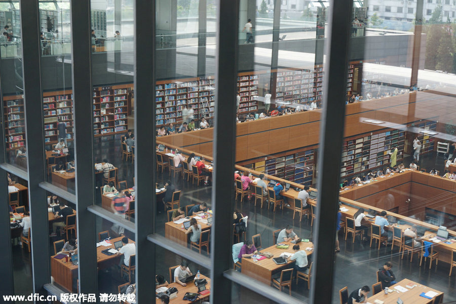 National library sees numbers increase as temperature rises