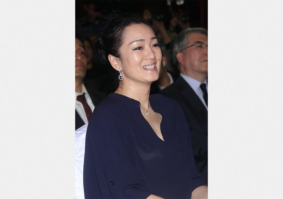 Gong Li center stage helping promote Chinese movies to west