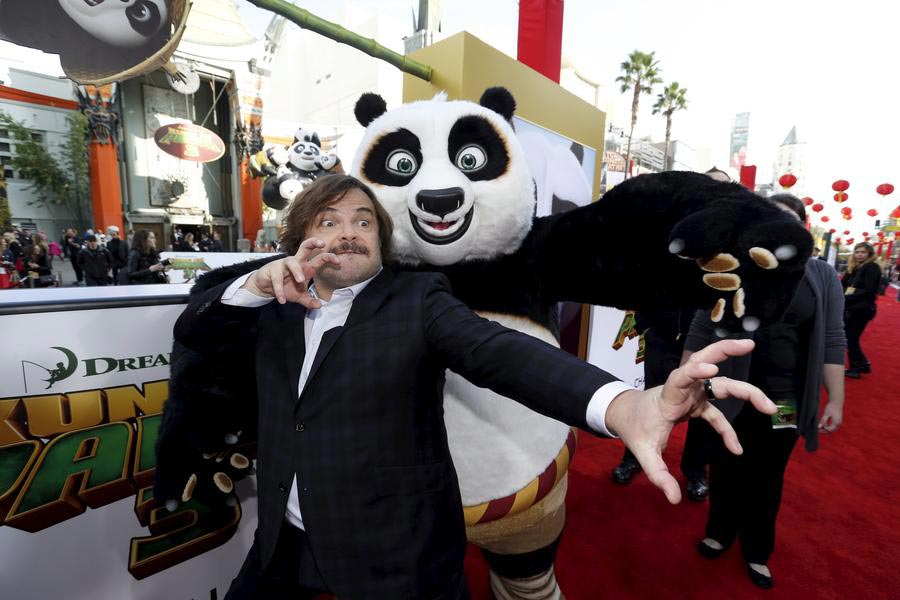 <EM>Kung Fu Panda 3</EM> premieres in California