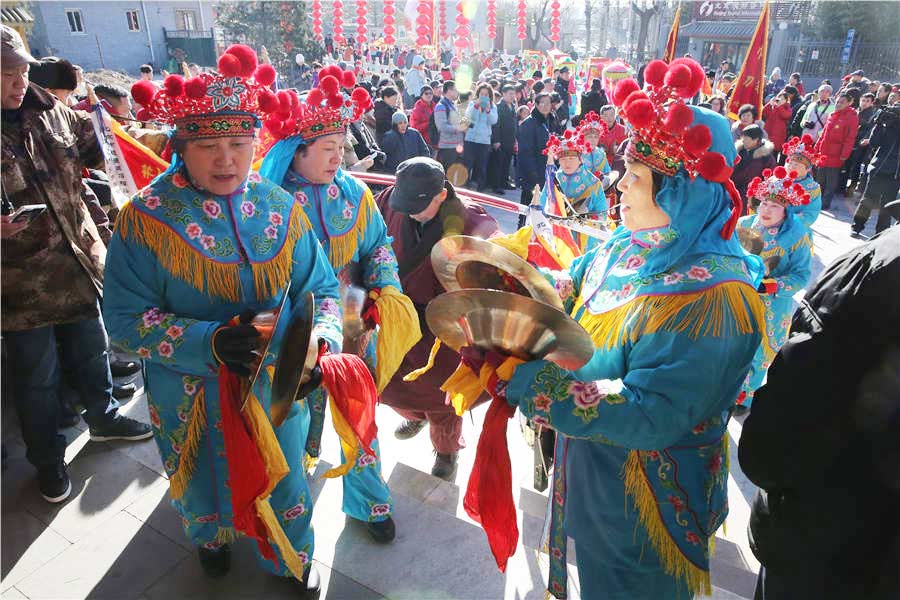 Badachu Park stages Spring Festival rehearsal