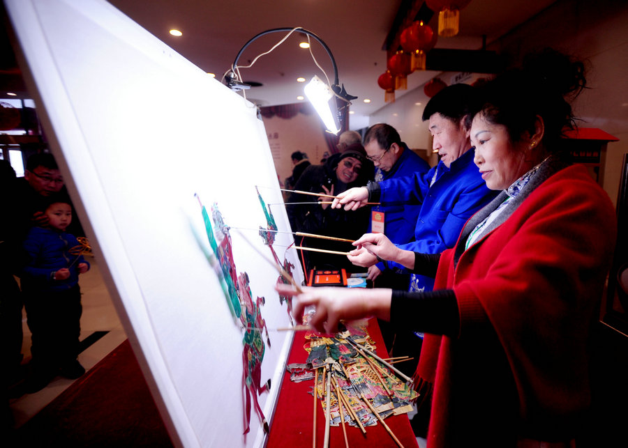 Intangible cultural heritage exhibition to celebrate Lantern Festival held in Shenyang