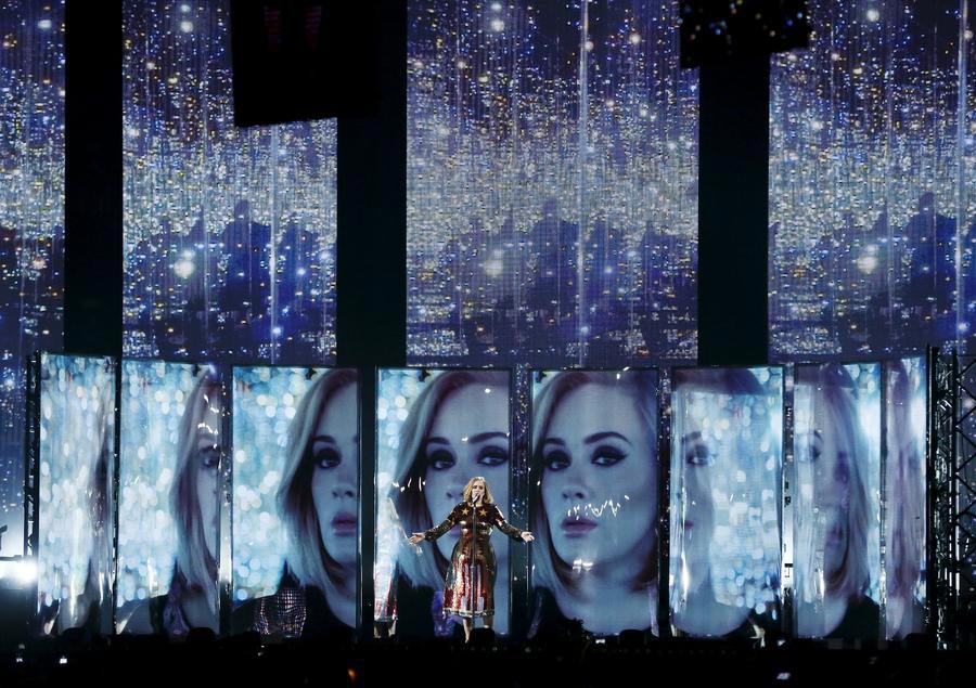 Adele steals the show at 2016 BRIT Awards