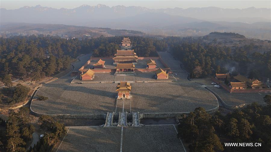 Look at Western Qing Tombs in Hebei