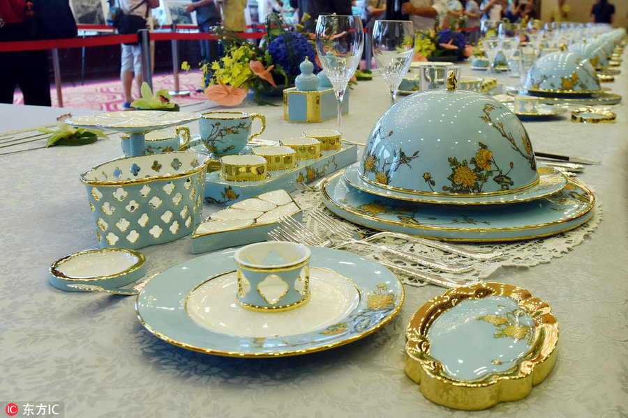 'First Lady tableware' a hit in Hangzhou